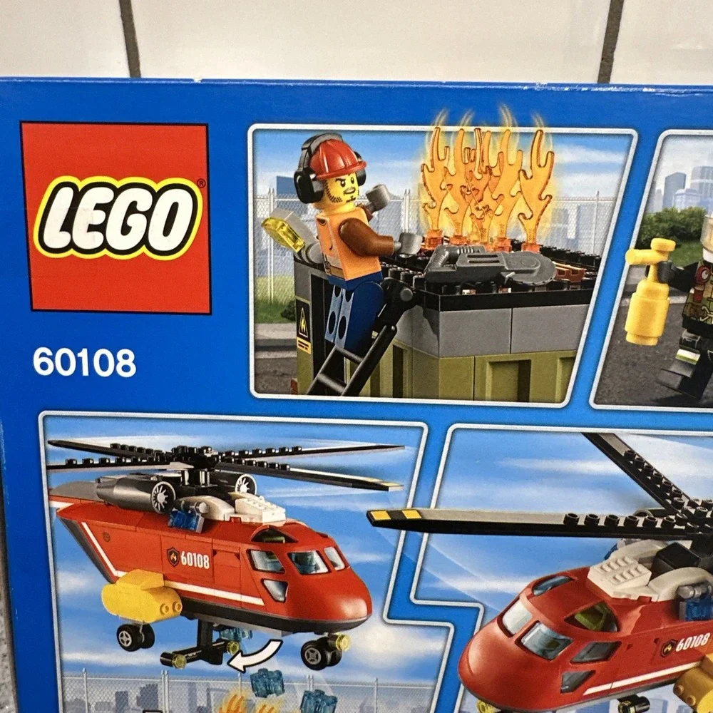 LEGO City Fire Response Unit (60108) New &‎ Factory Sealed Building Toy